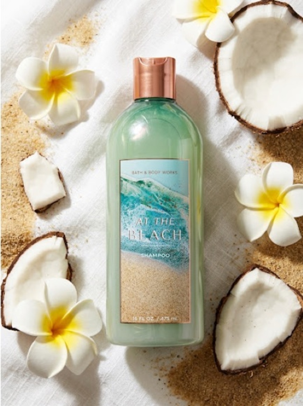 At The Beach Shampoo & Pink Pineapple Sunrise Conditioner BBW NEW Sealed HFT - Picture 3 of 7